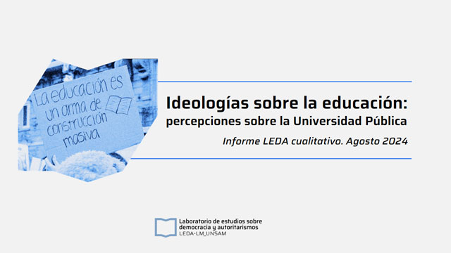 Ideologías sobre la educación: percepciones sobre la Universidad Pública